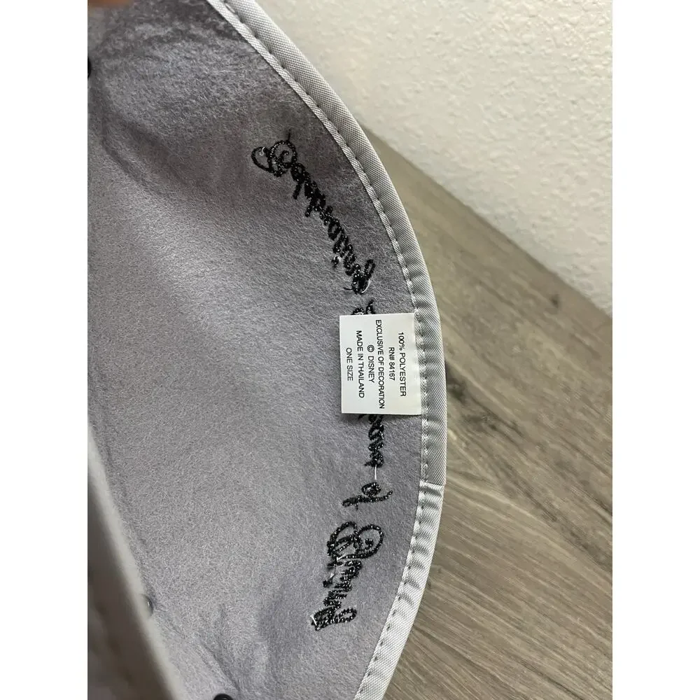 Disney VoluntEARS Mickey Mouse Ears Hat Gray Silver 25 Years of Giving Rare LE